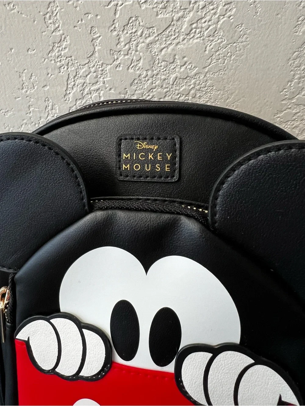 NWT Disney Mickey Mouse Peeking Mini Backpack